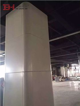 【廠房案例】包裝紙龍頭企業&ldquo;金黃葉&rdquo;鋁單板裝飾