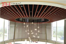 鋁方通吊頂拼裝成圓形后怎么樣?2 鋁方通吊頂拼裝成圓形后怎么樣?2