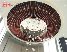 鋁方通吊頂拼裝成圓形后怎么樣? 鋁方通吊頂拼裝成圓形后怎么樣?