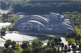 柳州奇石展覽館-鋁單板、條形鋁天花板、鋁格柵吊頂