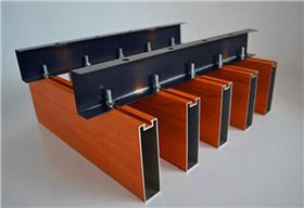 鋁方通吊頂的幾種結構與安裝方式2 鋁方通吊頂的幾種結構與安裝方式2