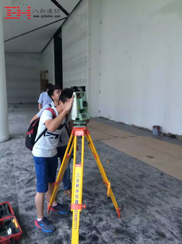 【測量現(xiàn)場】雕塑造型鋁單板測量精度的高標準