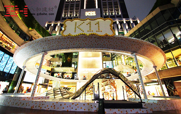 用藝術造型鋁單板裝飾的K11購物藝術中心 用藝術造型鋁單板裝飾的K11購物藝術中心