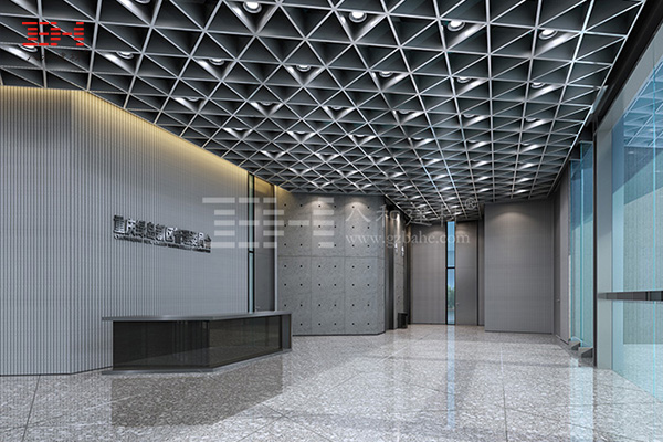 三角形格柵天花 三角形格柵天花