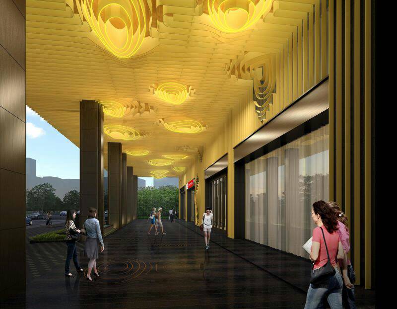 實(shí)力！廣西桂林大酒店也選擇了八和建材鋁方通