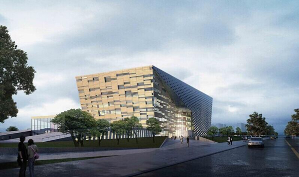 世界建筑文化之旅  河北工業(yè)大學(xué)圖書(shū)館