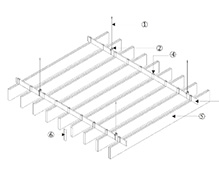 型材鋁方通安裝節(jié)點(diǎn)
